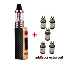 Load image into Gallery viewer, NEW vape Electronic Cigarette mod Smoke Pen Hookah MINI 80W Starter Kit 510 Metal Body 2.5ml vaporizador e cigarettes Vaper
