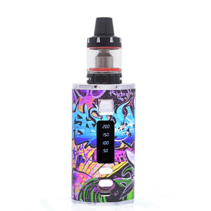 Original HB 80w box mod kit 2200mah build-in battery with 0.5ohm 2.5ml tank  vapor kit electronic cigarette vape pen kit