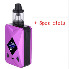 Load image into Gallery viewer, M6 100W Vape Kit 2600mah Built-in Battery Temperature Control Vaporizer 4ml Tank Huge Steam Electronic Cigarette VSTXW/ JSLD 80W
