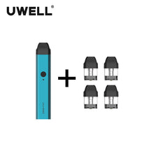 Load image into Gallery viewer, In Stock!!! UWELL Caliburn Portable System Kit and 1 Pack 2ml Refillable Cartridge Top-Fill Vape Pod
