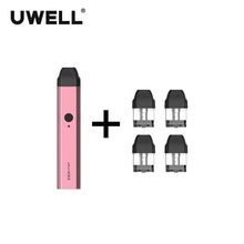 Load image into Gallery viewer, In Stock!!! UWELL Caliburn Portable System Kit and 1 Pack 2ml Refillable Cartridge Top-Fill Vape Pod
