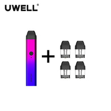 Load image into Gallery viewer, In Stock!!! UWELL Caliburn Portable System Kit and 1 Pack 2ml Refillable Cartridge Top-Fill Vape Pod
